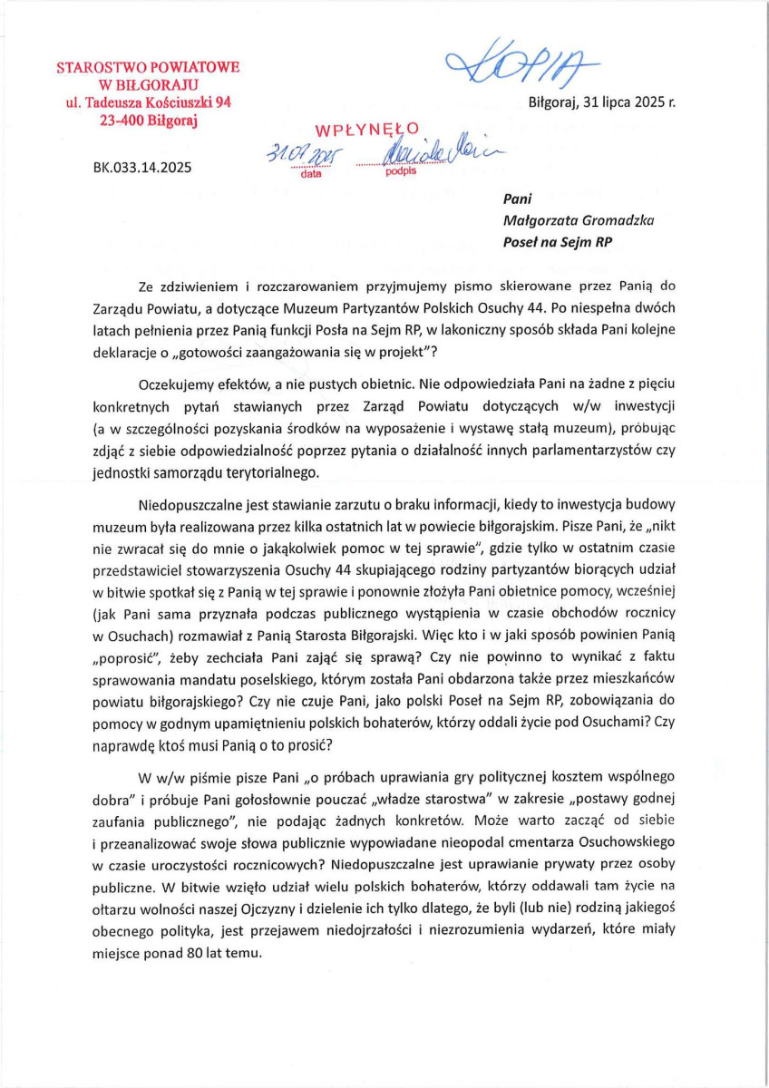 foto. Powiat Biłgorajski