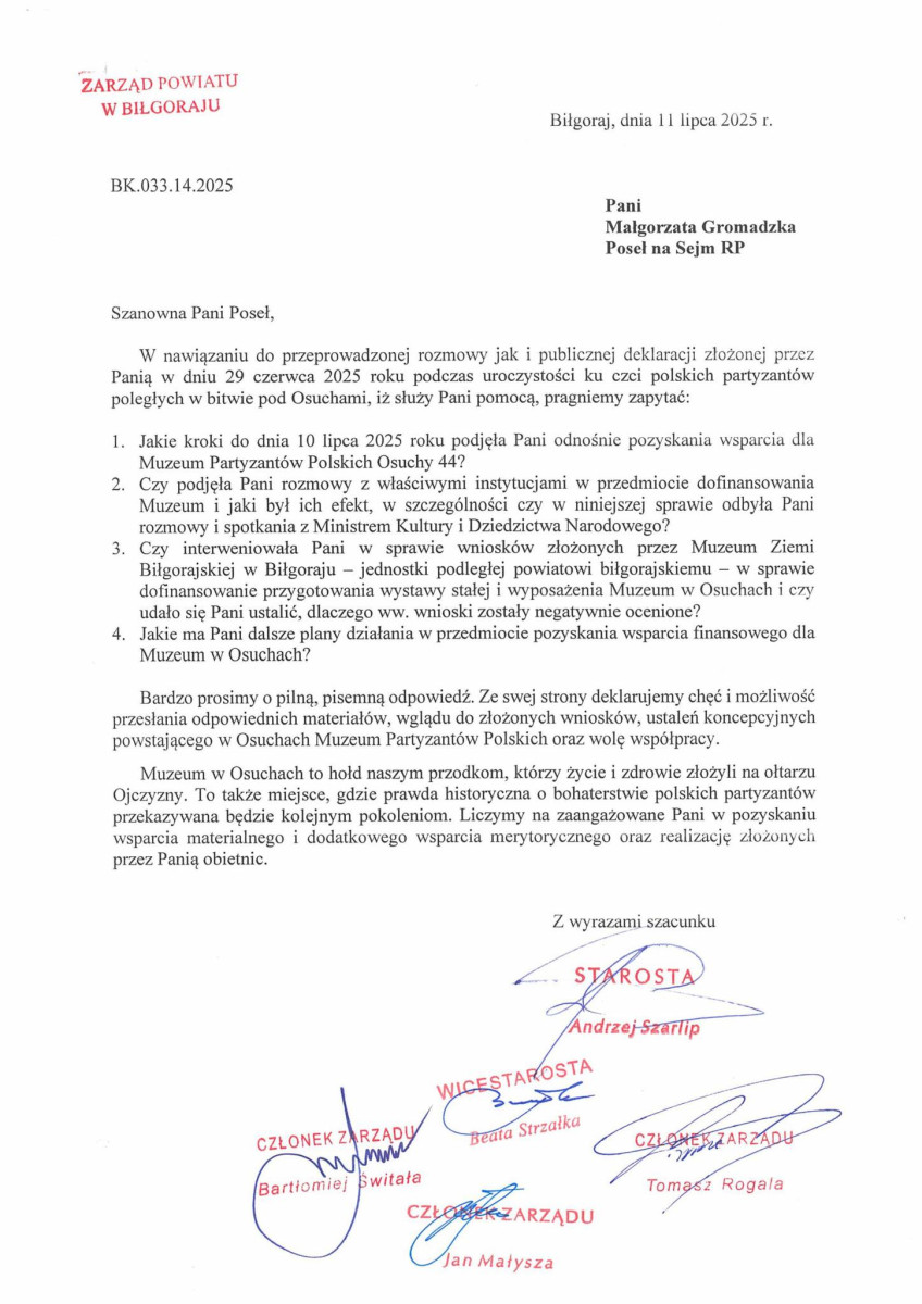 foto. Powiat Biłgorajski